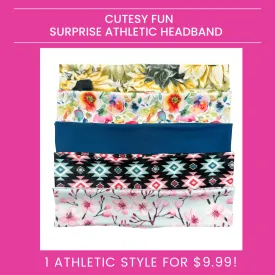 Cutesy Fun Surprise Athletic Headband