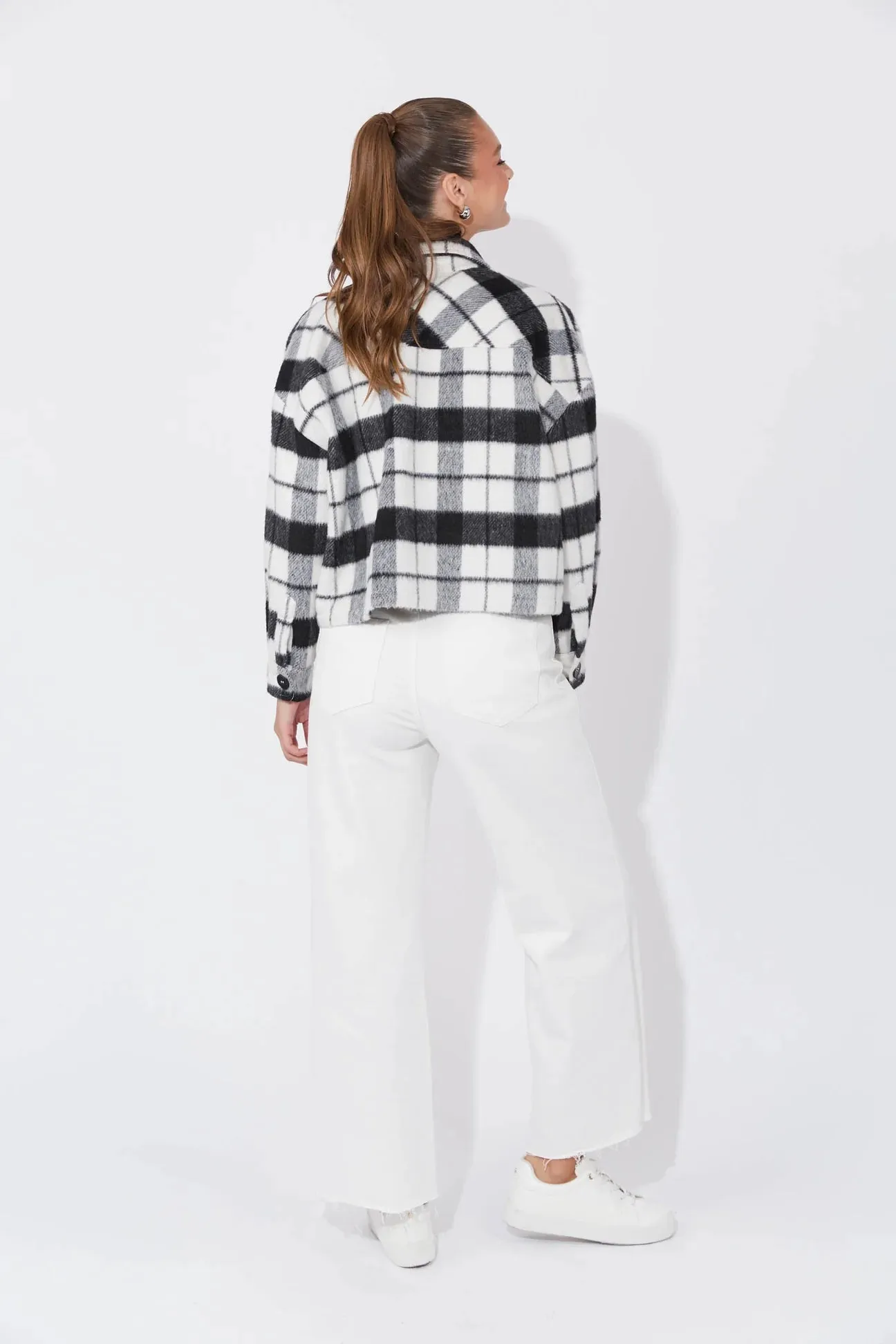 DAYTONA CROP JACKET- KOHL