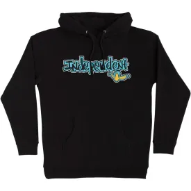 INDEPENDENT X GONZ BAR P/O HOODY - BLACK