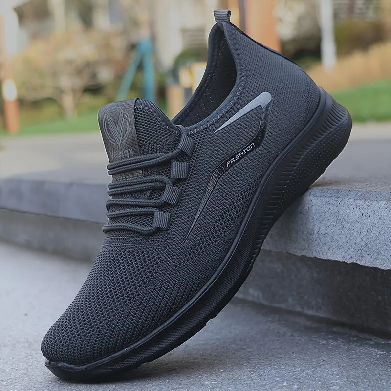 Mens Athletic Sneakers  Lightweight Mesh  Breathable  Cushioned Flexible Sole