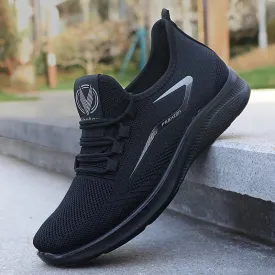 Mens Athletic Sneakers  Lightweight Mesh  Breathable  Cushioned Flexible Sole