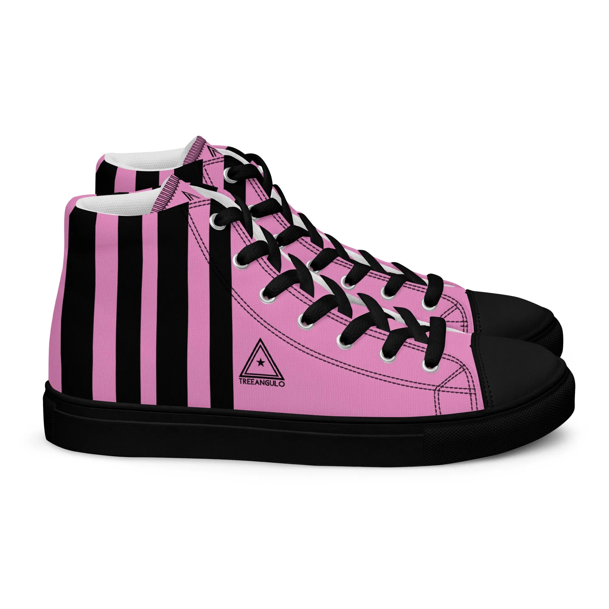 PINKY High top canvas