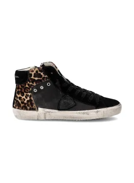 PRSX High Woman West Animalier Noir Leo