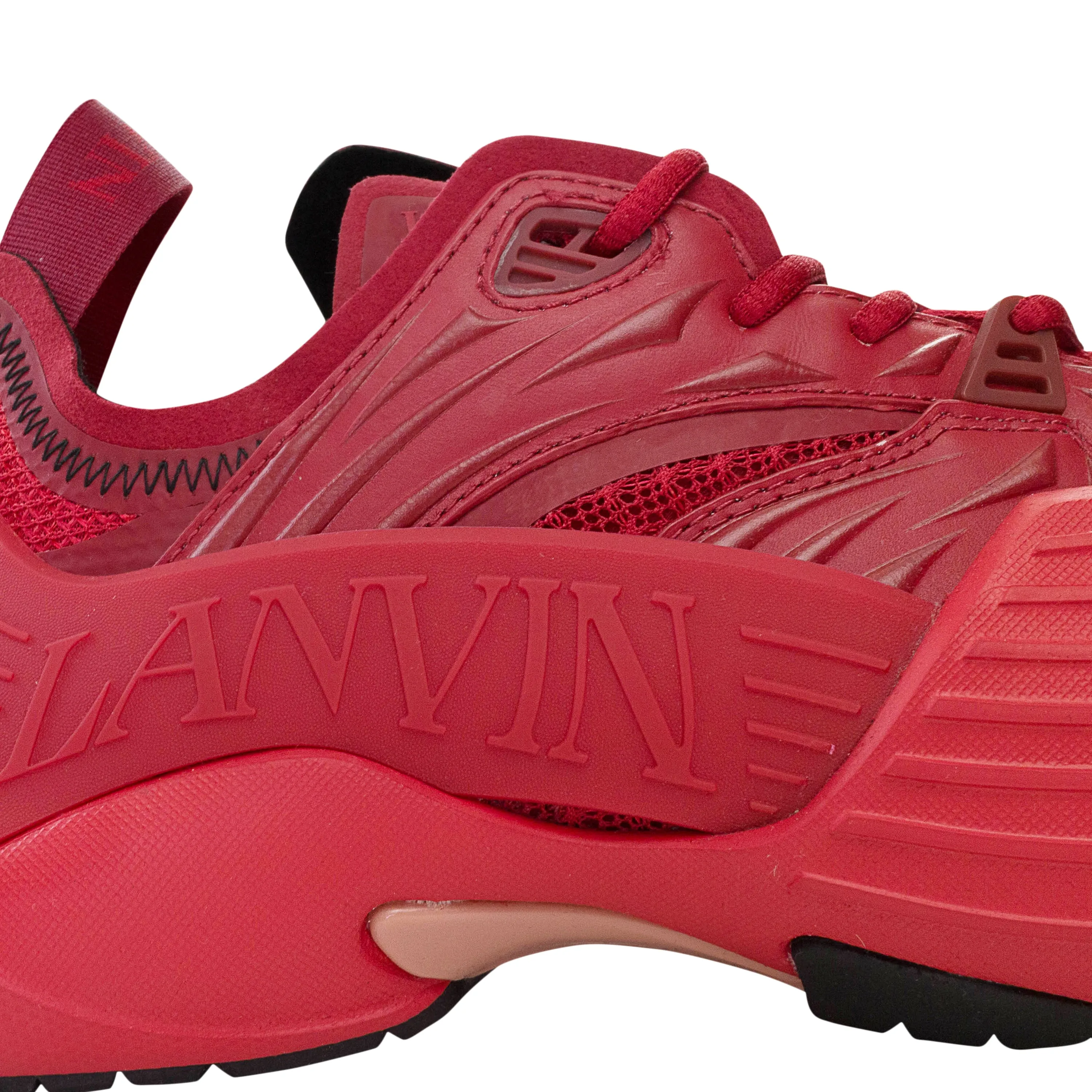 Red Flash X Low Top Sneakers