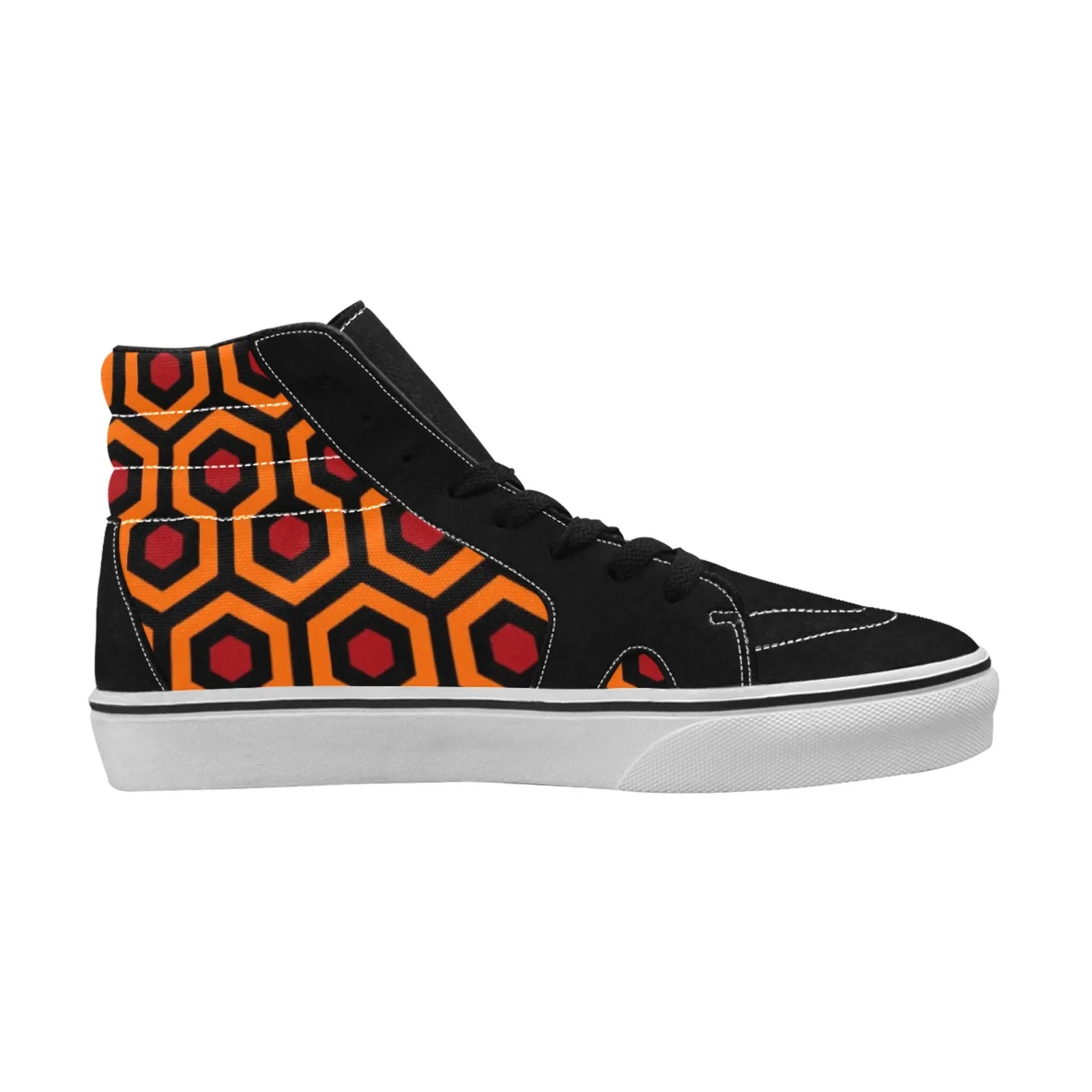 The Shining Shoes - Overlook hotel Carpet | Horror Freak High Top Sk8 Sneakers