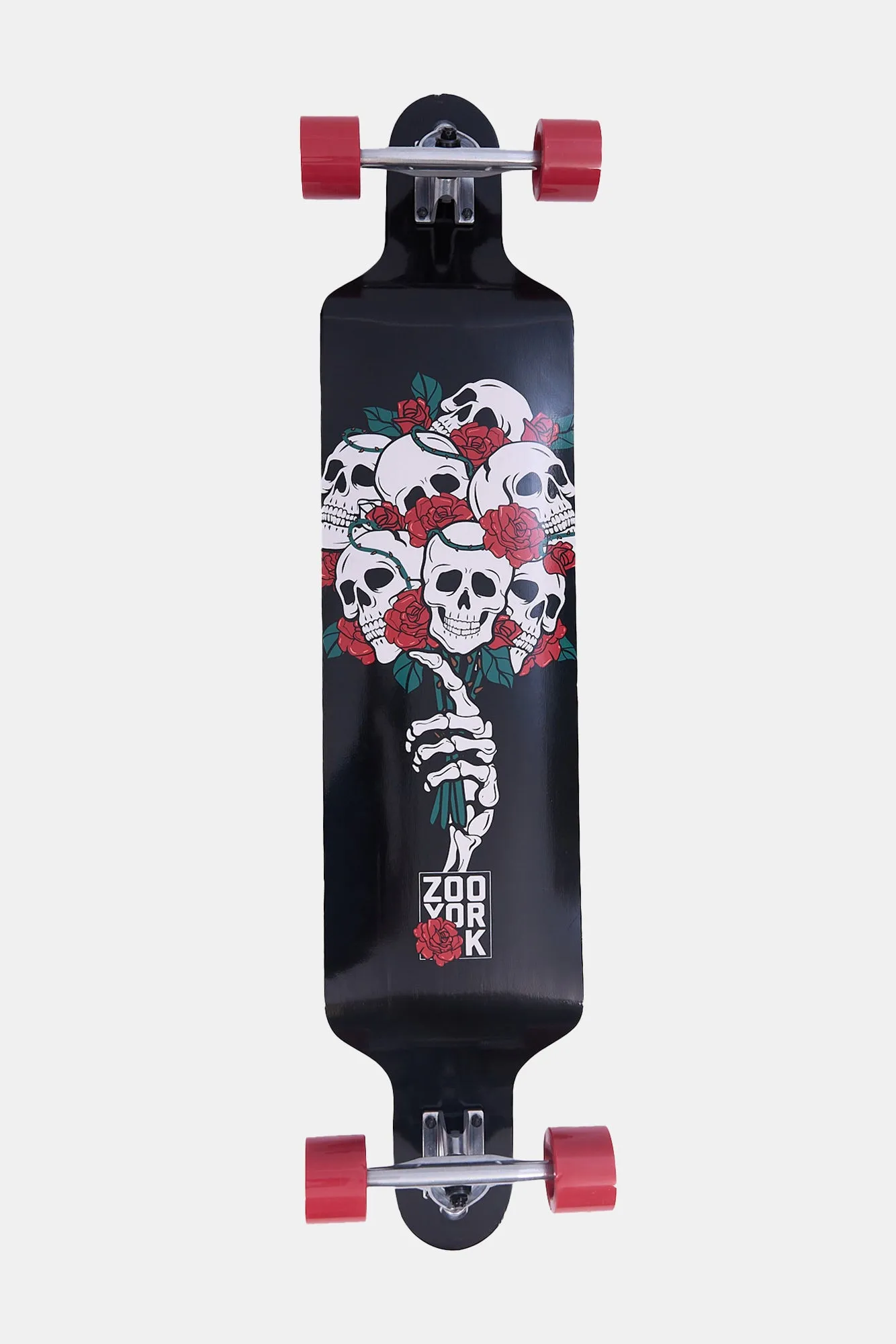 Zoo York Skull Bouquet Longboard 42"